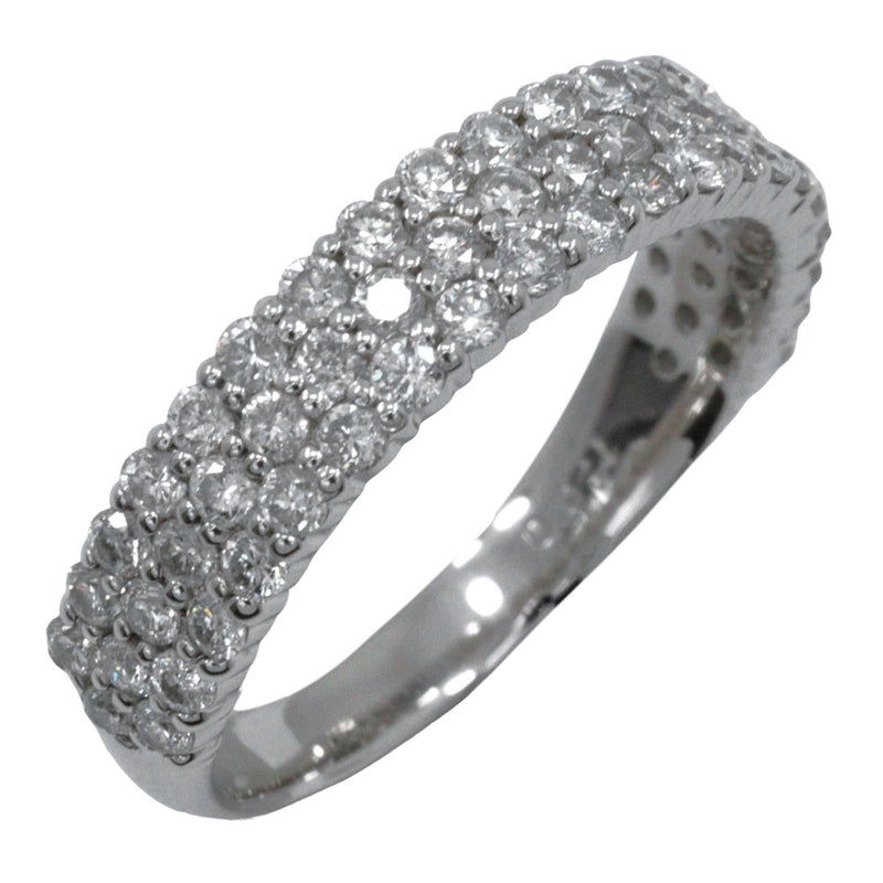 Bague demi-éternité taille 13,5