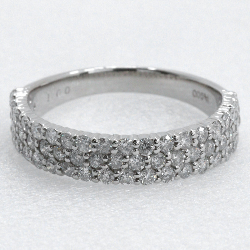 Bague demi-éternité taille 13,5