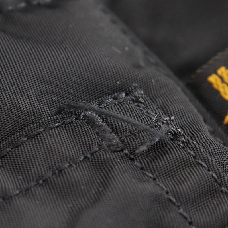 [Alfa Industries] Alfa Industries 
 MA-1 BLOUSON 
 Emblema de la chaqueta de vuelo TA0112-001 Nylon Black MA-1 Men's
