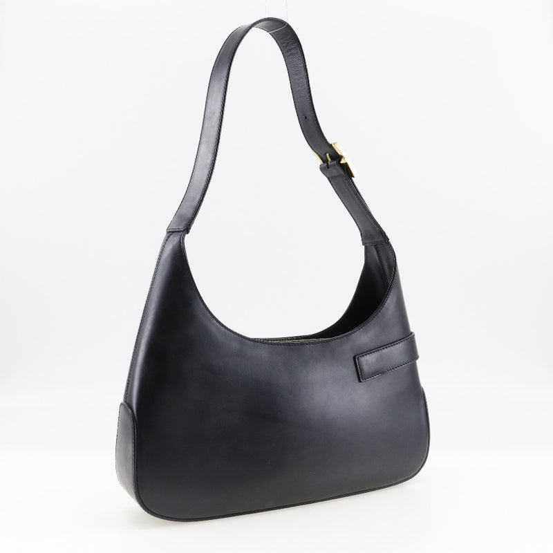 [Salvatore Ferragamo] Salvatore Ferragamo Ganchini Sac à épaule Aq-21 0170 Black Black Black Shoulder Gancini Gedies