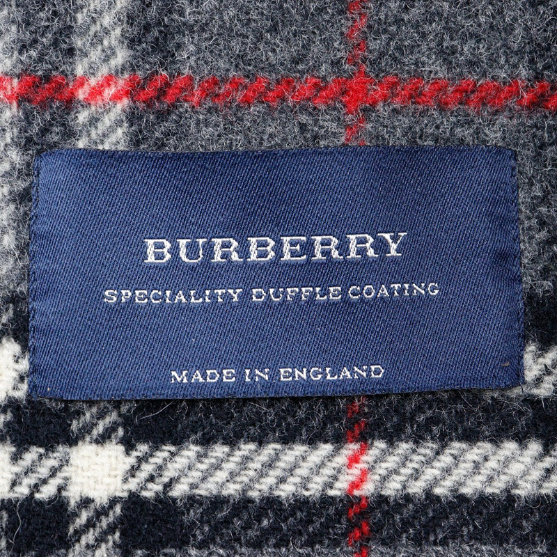[Burberry] Burberry 
 专业行李涂层涂层涂层外套 
 羊毛灰色特色行李涂层男士