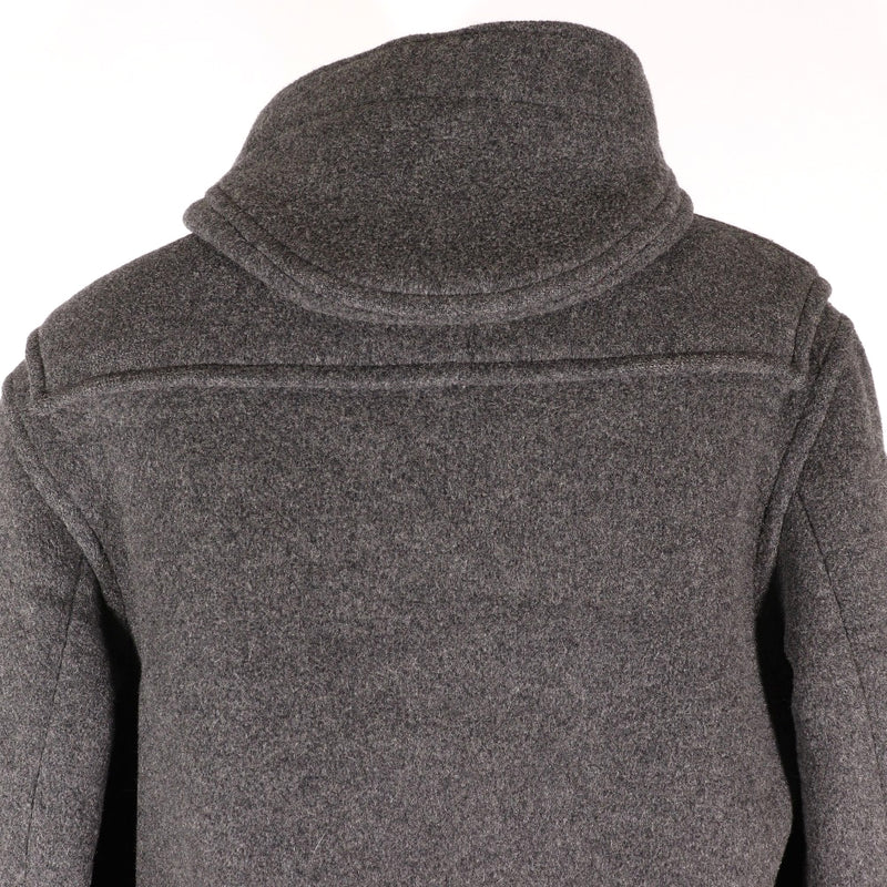 [Burberry] Burberry 
 Abrigo especializado de revestimiento de lona de lona 
 Revestimiento de lona especial de lana gris para hombres