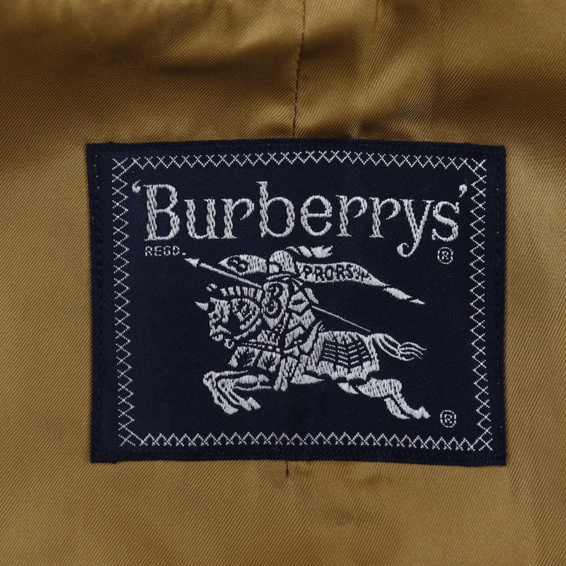 【Burberrys】バーバリーズ
 ノバチェック ステンカラーコート
 ライナー付き WR055-940 コットン ベージュ Nova Check メンズ