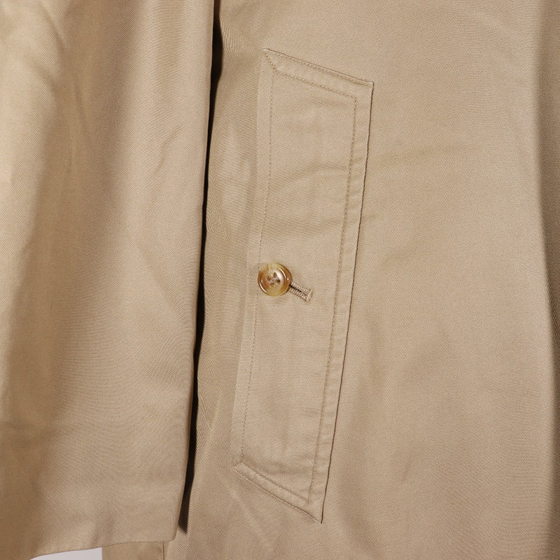 [Burberrys] Burberry 
 Abrigo de color de acero inoxidable de Novacheck 
 WR055-940 Cotton Beige Nova Check Men's
