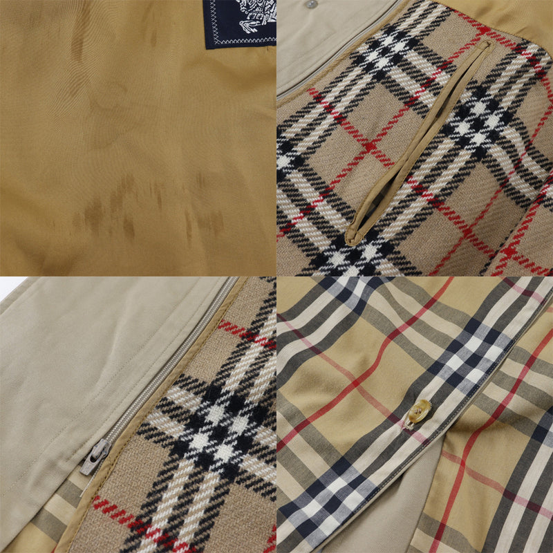 [Burberrys] Burberry 
 Novacheck Stainless Color Coat 
 WR055-940 Cotton beige NOVA CHECK Men's