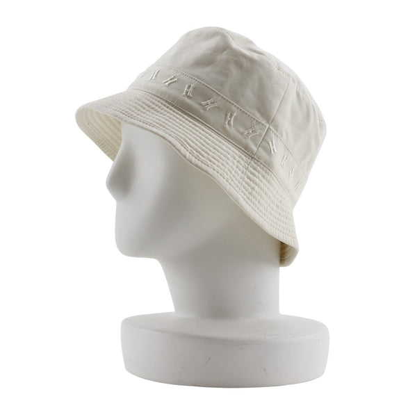 [Hermès] Hermès 
 Chapeau de godet 
 H Logo broderie Polyester x Nylon Off White Bucket Hat Ladies