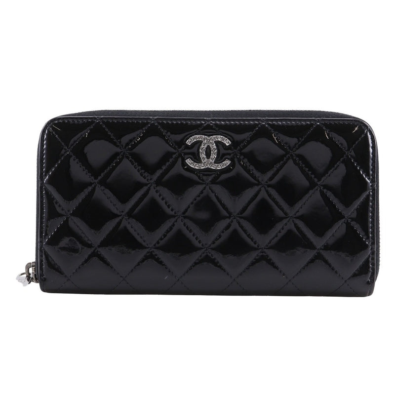 [CHANEL] Cartera larga brillante Chanel A50106