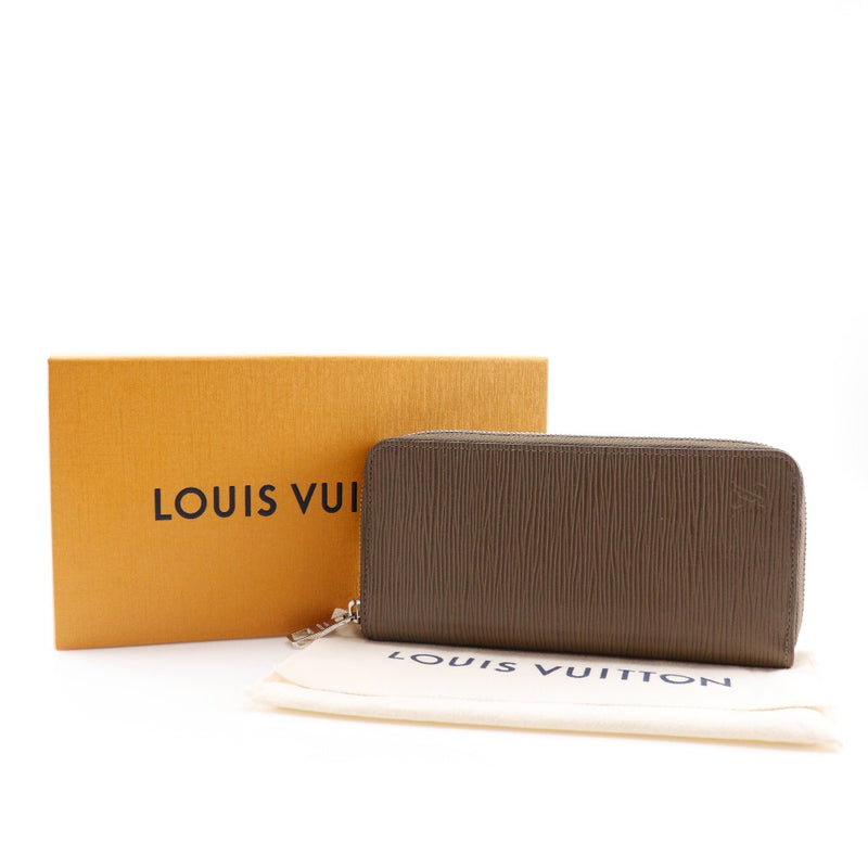 【LOUIS VUITTON】ルイ・ヴィトン
 ジッピーウォレット 長財布
 ヴェルティカル M60967 エピレザー トープ 茶 CA1165刻印 ファスナー Zippy wallet ユニセックスAランク