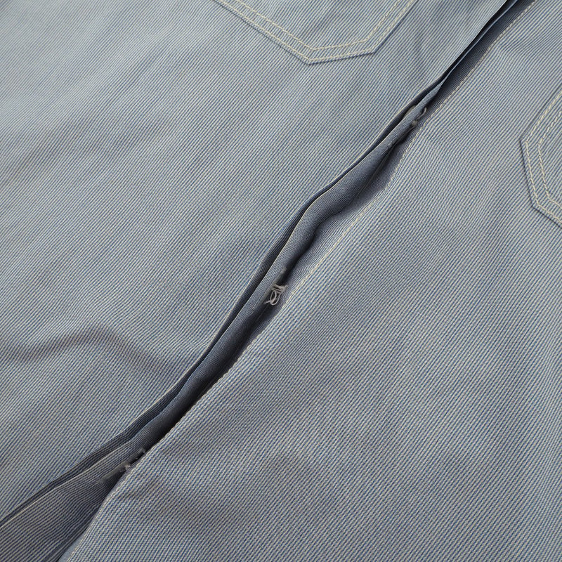 [香奈儿]香奈儿 
 短袖衬衫 
 P24930V15491真丝蓝色女士B级