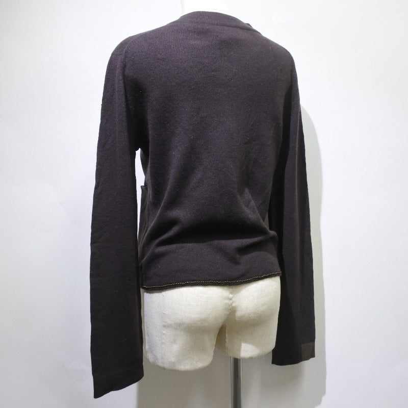 [CHANEL] Chanel 
 Sweater 
 P11397w02426 cashmere tea ladies