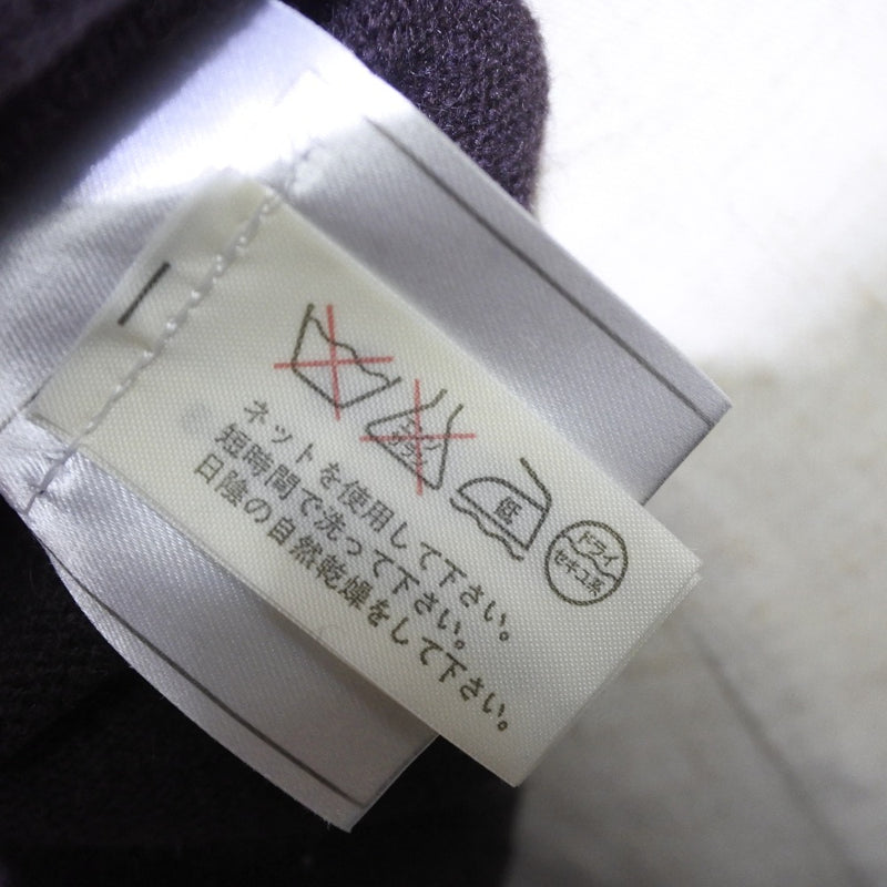 【CHANEL】シャネル
 セーター
 P11397W02426 カシミヤ 茶 レディース