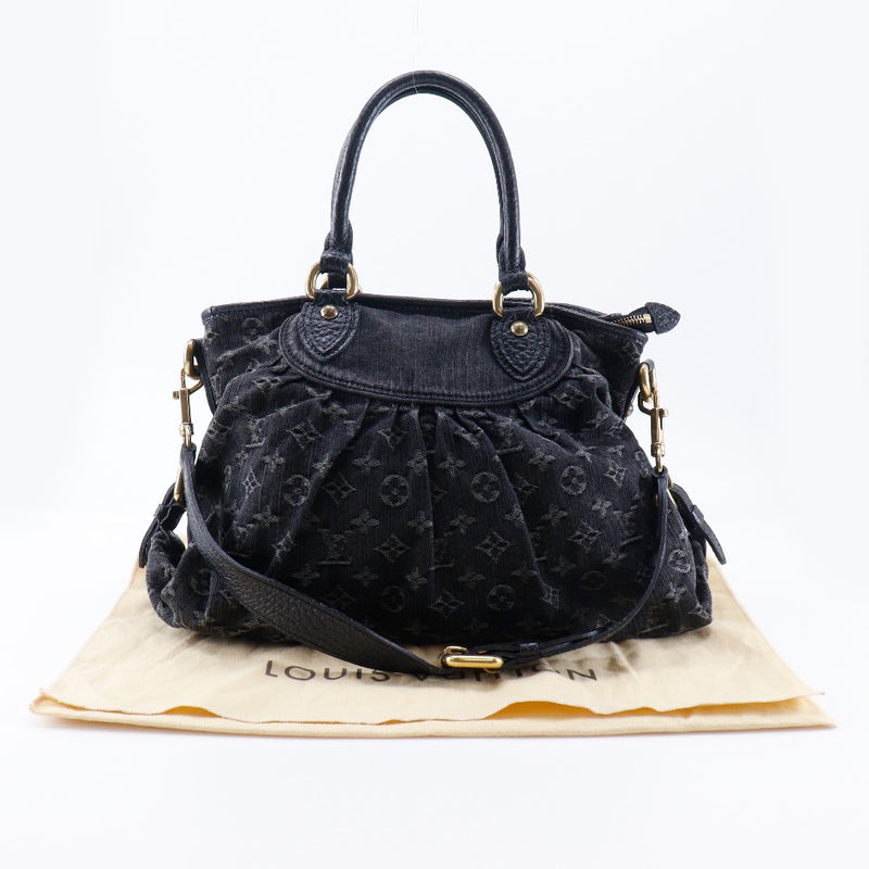 Louis Vuitton ブラック ハンドバッグ ケース付き LOUIS VUITTON （美品）ルイ ヴィトン ロックイット