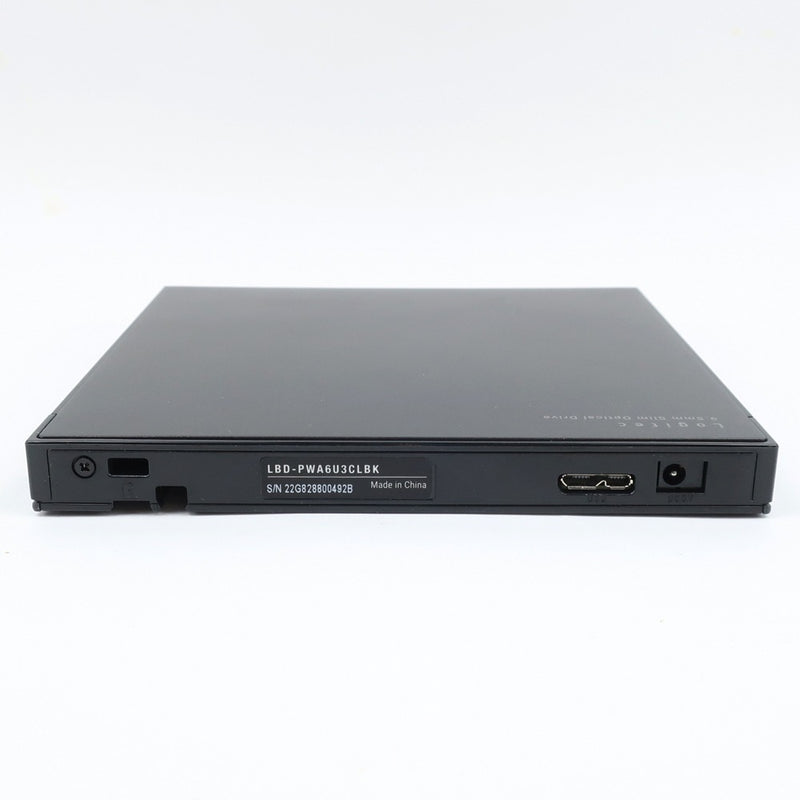 【Logitec】ロジテック
 ポータブルブルーレイドライブ PC周辺機器
 LBD-PWA6U3CLBK Portable Blu-ray drive _Aランク