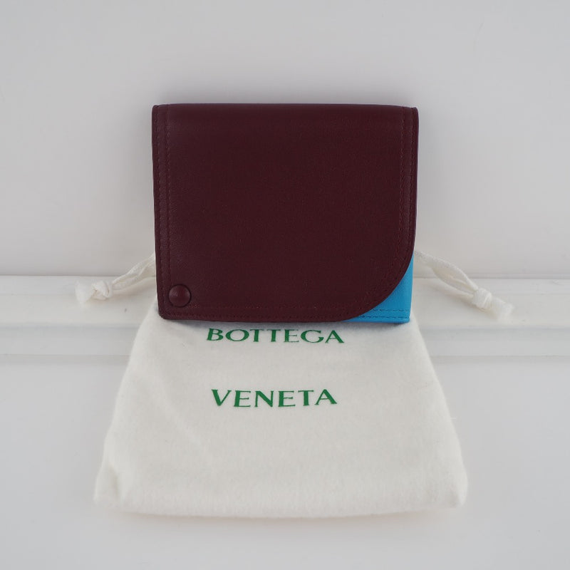 [BOTTEGAVENETA] Bottega Veneta 
 card case 
 Leather Red Open Unisex A+Rank