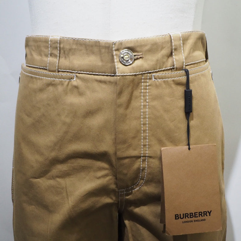 [Burberry] Burberry 
 pantalones 
 Algodón oscuro miel beige damas s rango
