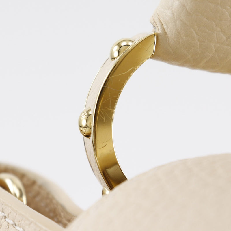 [Louis Vuitton]LOUIS VUITTON Capusine PM Handbag 2way Shoulder M53250 x Torillon Leather Beige Gradiente TR1129 Homso de hombro Crossbody Stamped 2way A5 Capusina PM