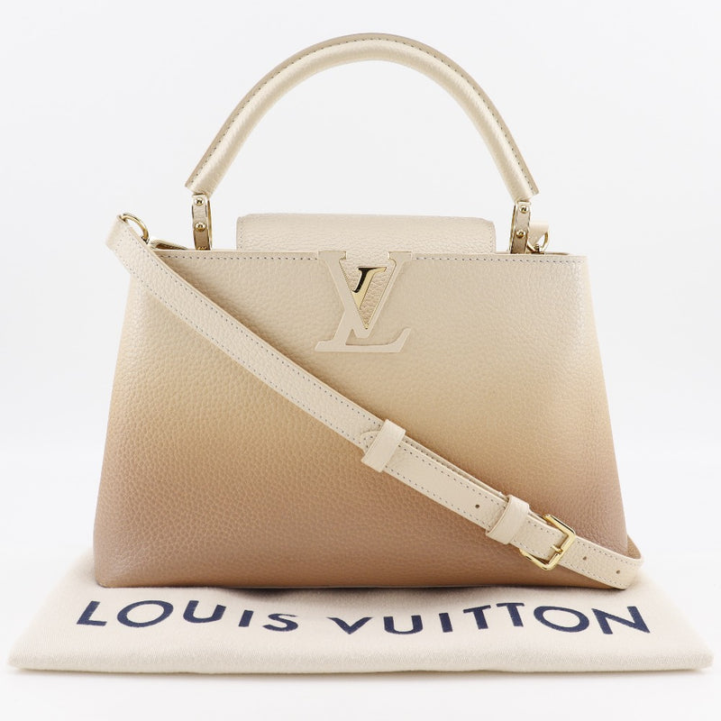 [Louis Vuitton] Louis Vuitton 
 Sac à main capsine pm 
 Gradation beige beige en cuir trilon 2way