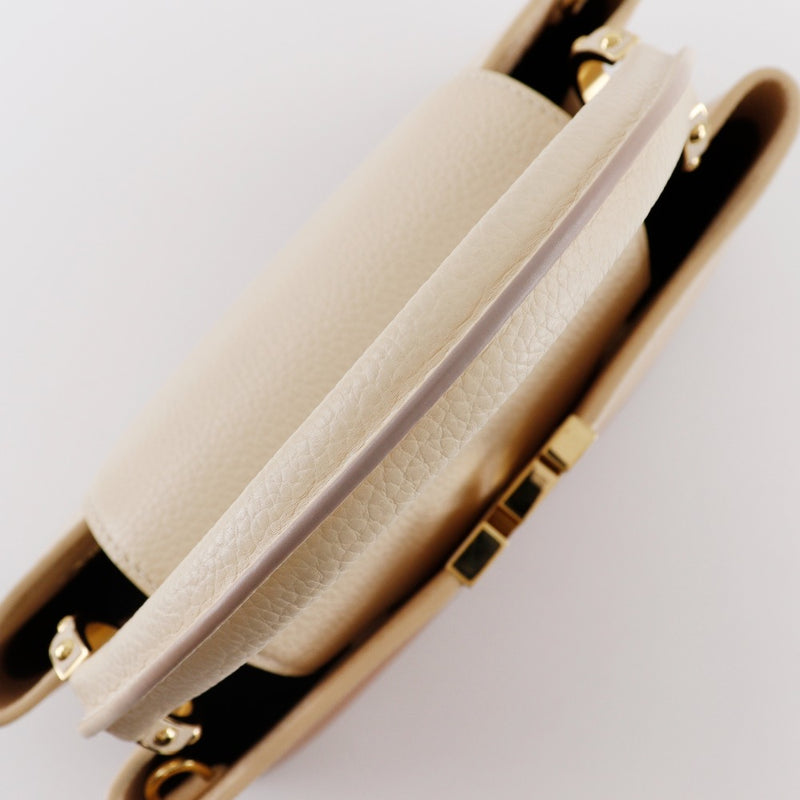 [Louis Vuitton]LOUIS VUITTON Capusine PM Handbag 2way Shoulder M53250 x Torillon Leather Beige Gradiente TR1129 Homso de hombro Crossbody Stamped 2way A5 Capusina PM