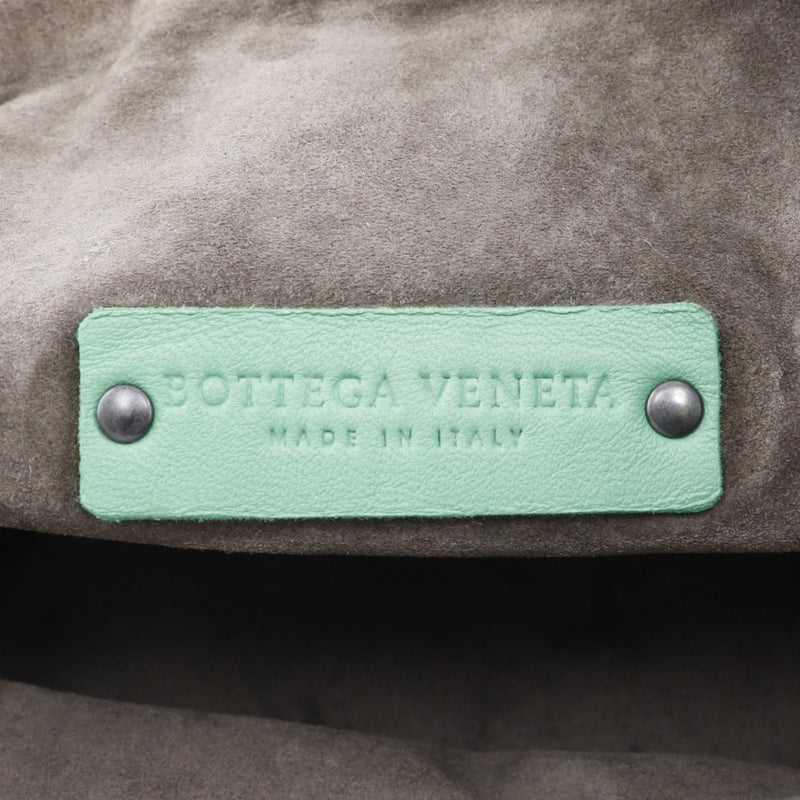 [BOTTEGAVENETA] Bottega Veneta 
 Intrechart handbag 
 239988 Leather x Calf Green Shoulder Handscape A5 Fastener INTRECCIATO Ladies