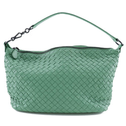 [Bottegaveneta] Bottega Veneta Intrecciato Handbag 239988 Leather X Calf Green Boulder Handsbag A5 Fixer Intrecciato Ladies