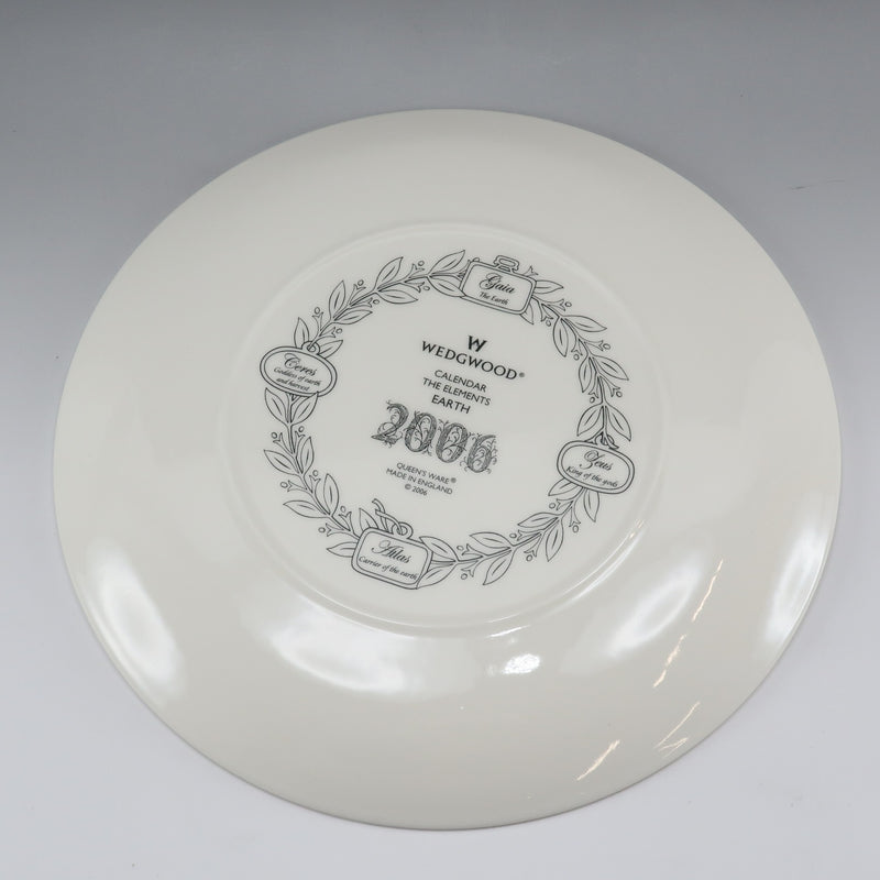 [Wedgwood] Wedgewood 
 2006 Annual Calendar Plate object 
 26cm Porcelain 2006 Annual Calendar Plate _s Rank