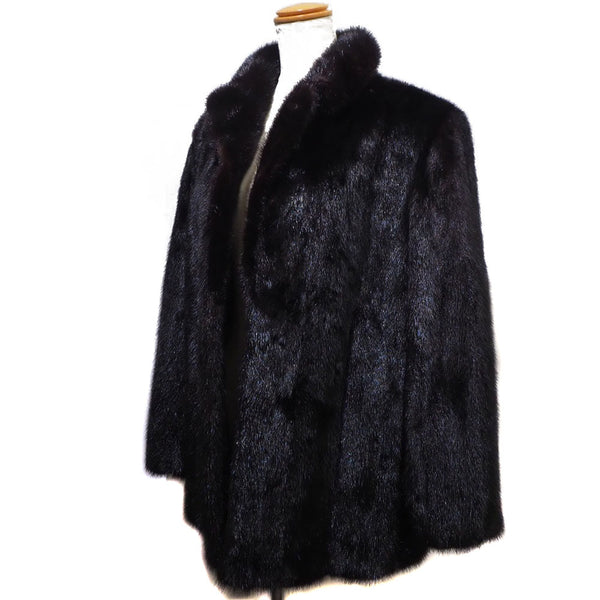 Fur coat 
 Mink Black Ladies A Rank