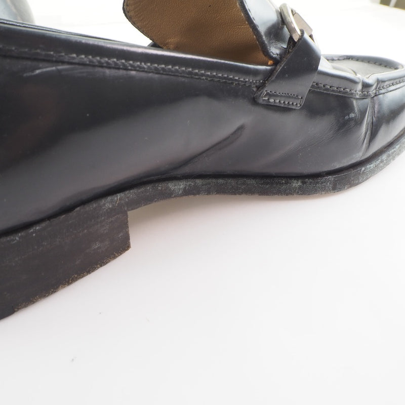 [GUCCI] Gucci 
 Horsebit loafer 
 100 0446 Leather Black HORSEBIT Ladies