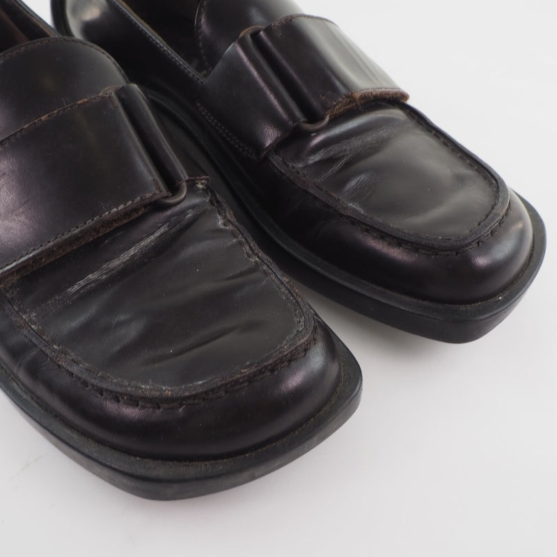 [PRADA] Prada 
 Loafer 
 Leather black ladies