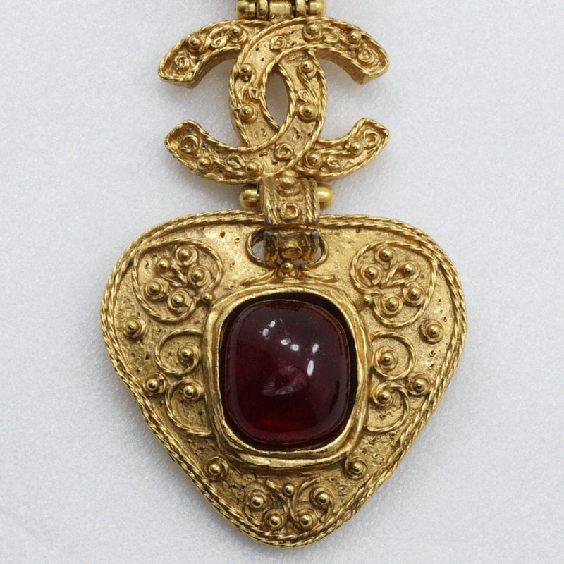 [CHANEL] Chanel Gripore COCO Mark Necklace