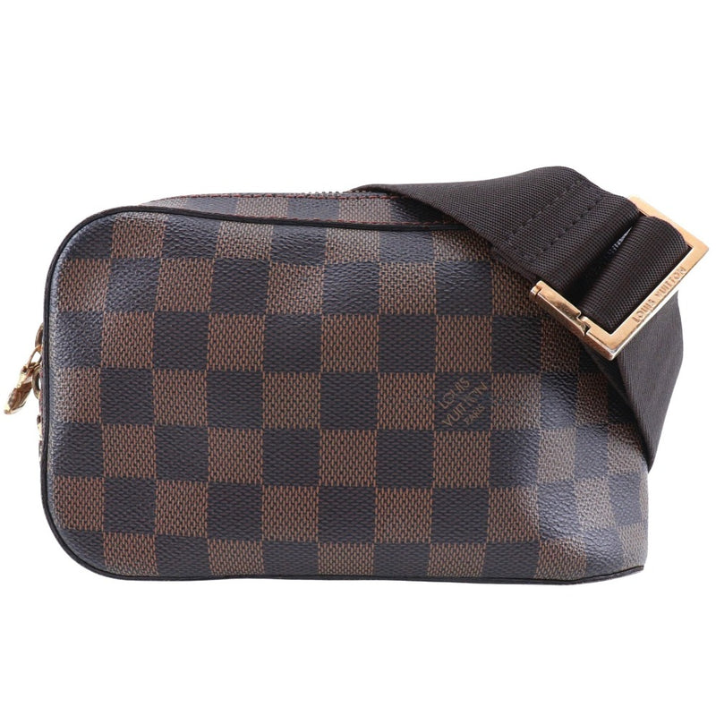 [Louis Vuitton]LOUIS VUITTON Geronimos Shoulder Bag N51994 Dami Cambus Brown Diagonal shoulder Fastener Geronimos Unisex