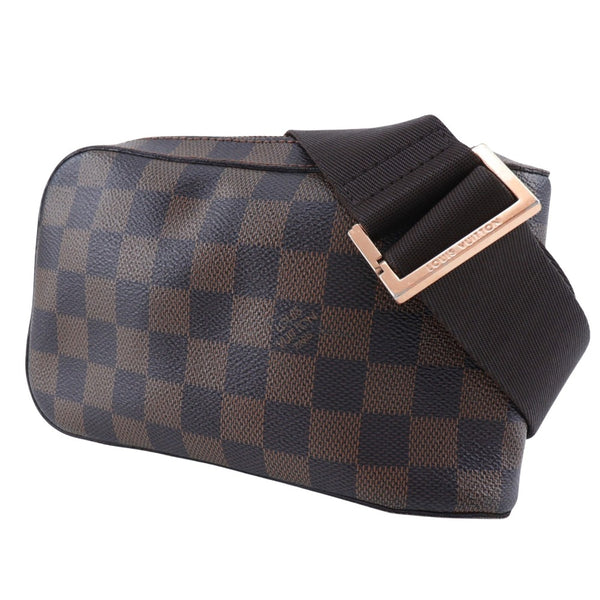 [Louis Vuitton]LOUIS VUITTON Geronimos Shoulder Bag N51994 Dami Cambus Brown Diagonal shoulder Fastener Geronimos Unisex