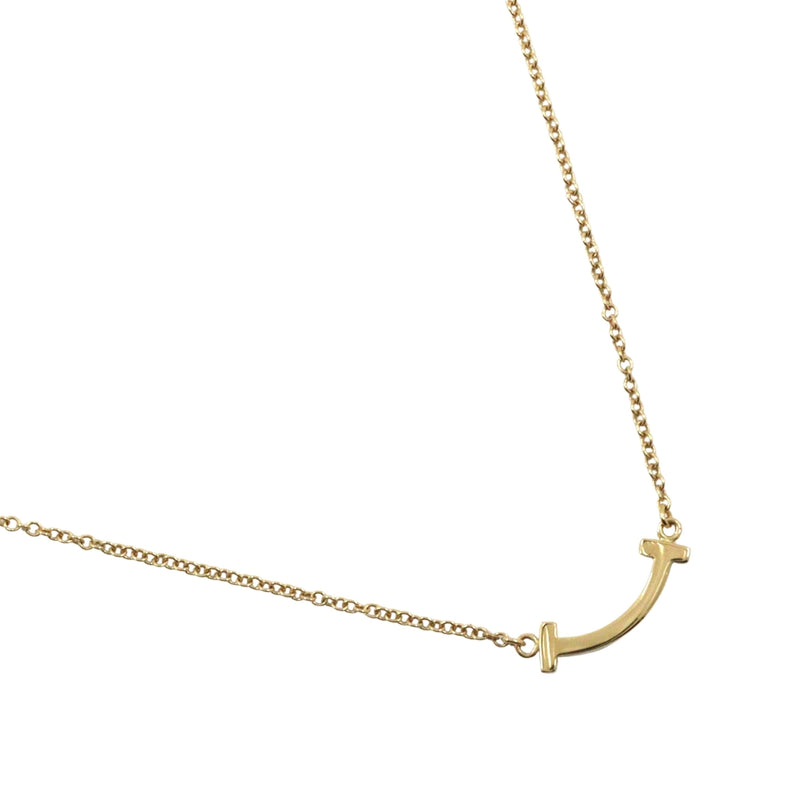 [TIFFANY&Co.] Mini collier Tiffany T Smile