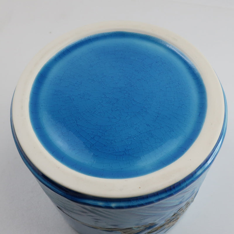 [茶具] shaku- yellow釉阿拉伊苏（Araisui）手指和其他mizuo nishio mizukaku nishio nishio blue [茶餐具]浅黄色釉料araaiso araaiso mizusashi_s等级