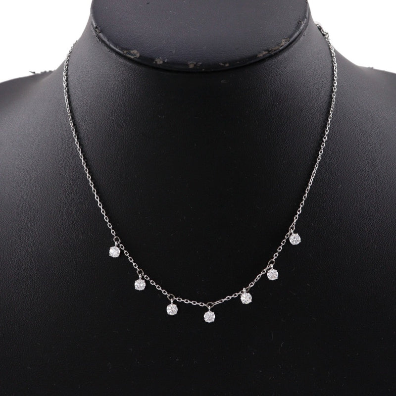 【SWAROVSKI】スワロフスキー 7Pストーン ネックレス