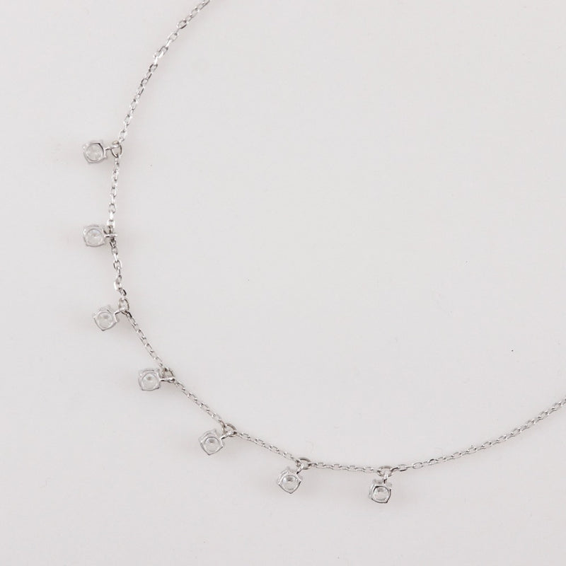 【SWAROVSKI】スワロフスキー 7Pストーン ネックレス