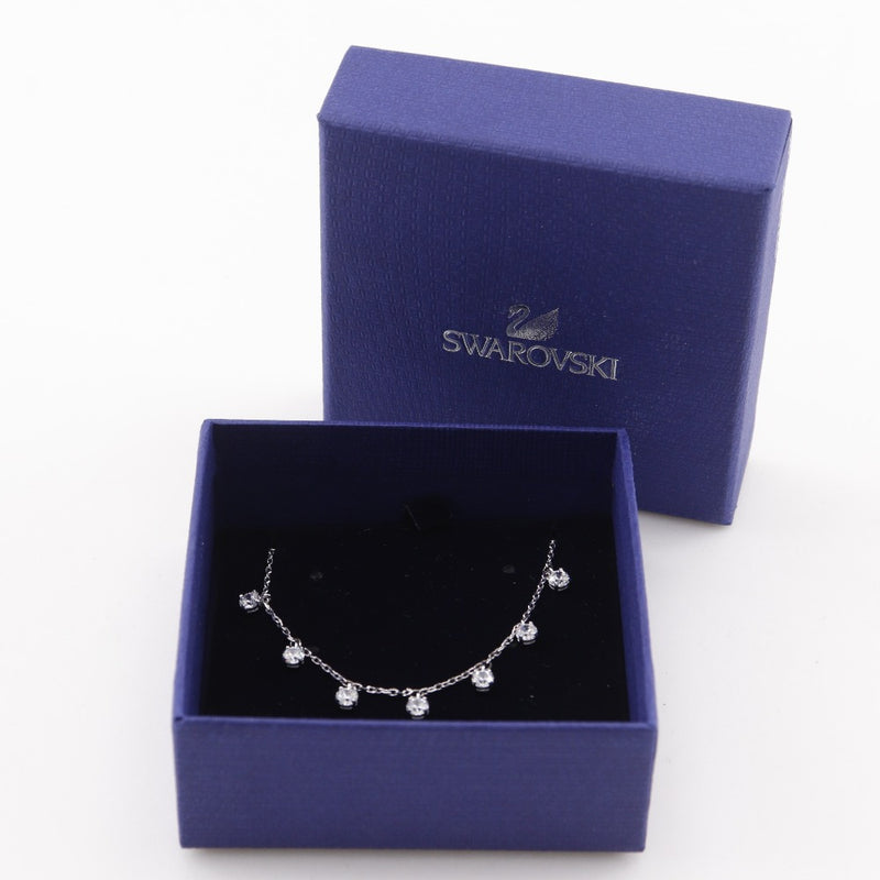 【SWAROVSKI】スワロフスキー 7Pストーン ネックレス
