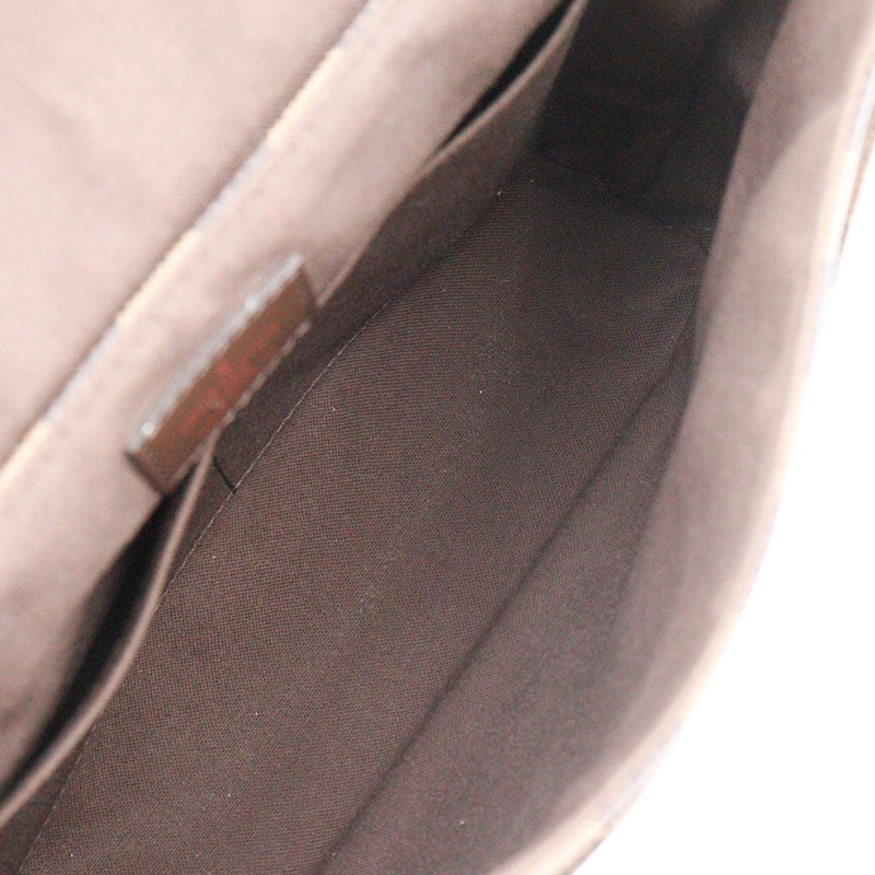 【LOUIS VUITTON】ルイ・ヴィトン
 ディストリクトPM ショルダーバッグ
 N41213 ダミエキャンバス 茶 FL4123刻印 斜め掛け,肩掛け,A5 マグネットタイプ District PM ユニセックスAランク