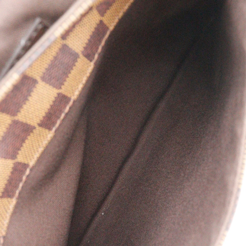 【LOUIS VUITTON】ルイ・ヴィトン
 ディストリクトPM ショルダーバッグ
 N41213 ダミエキャンバス 茶 FL4123刻印 斜め掛け,肩掛け,A5 マグネットタイプ District PM ユニセックスAランク