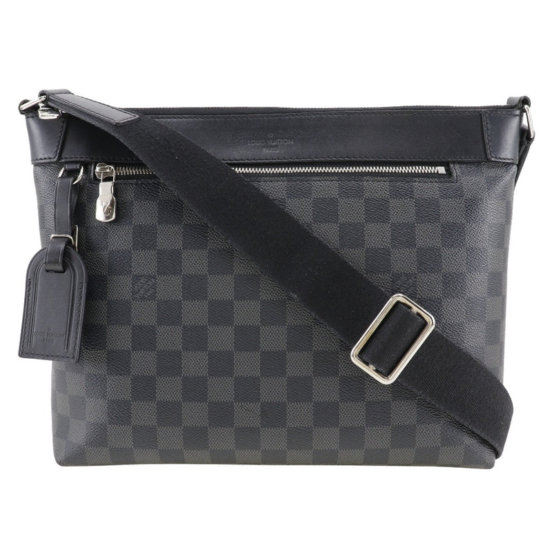 【LOUIS VUITTON】ルイ・ヴィトン
 ミックPM ショルダーバッグ
 N40003 ダミエグラフィットキャンバス 黒 CA4198刻印 斜め掛け 肩掛け A4 ファスナー Mick PM メンズ