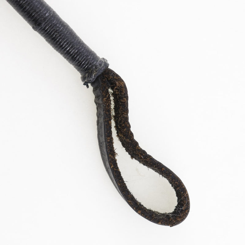 [HERMES] Hermes 
 Whip and other miscellaneous goods 
 Horseshoe horseshoe leather x metal Brown WHIP _A- Rank