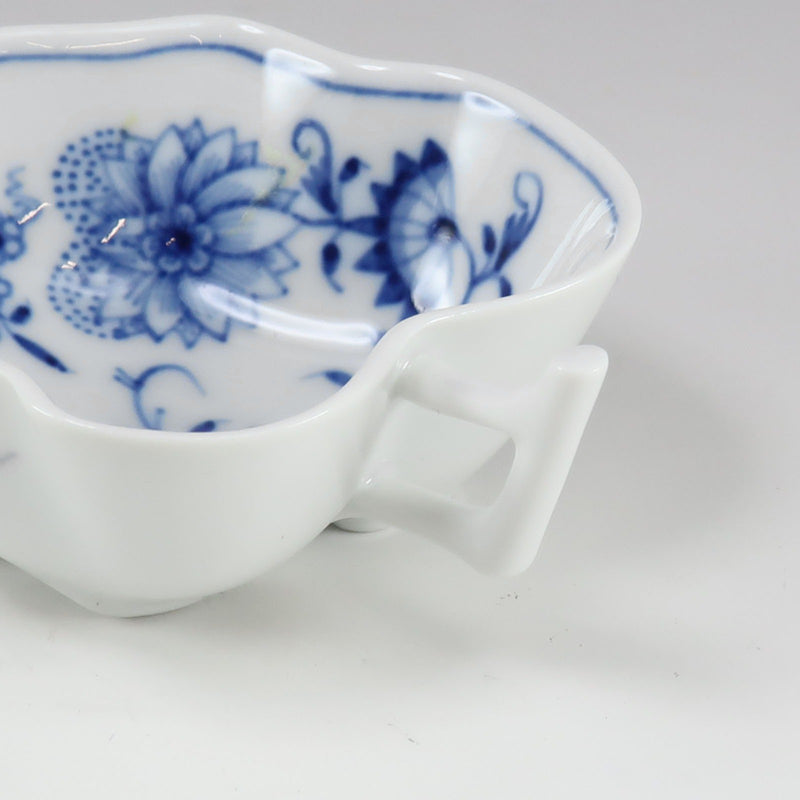 【Meissen】マイセン
 ブルーオニオン 食器
 リーフ ボウル 800101/00205 Blue onion _A+ランク