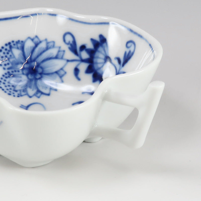 【Meissen】マイセン
 ブルーオニオン 食器
 リーフ ボウル 800101/00205 Blue onion _A+ランク