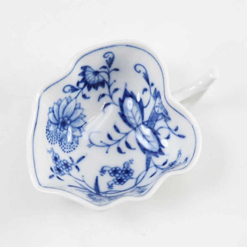 【Meissen】マイセン
 ブルーオニオン 食器
 リーフ ボウル 800101/00205 Blue onion _A+ランク