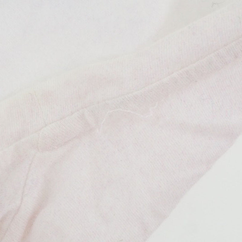 [샤넬] 샤넬 
 Cocoma domoiselle 짧은 슬리브 T- 셔츠 
 P37873 Cotton X 실크 흰색 코코 Mademoiselle 숙녀