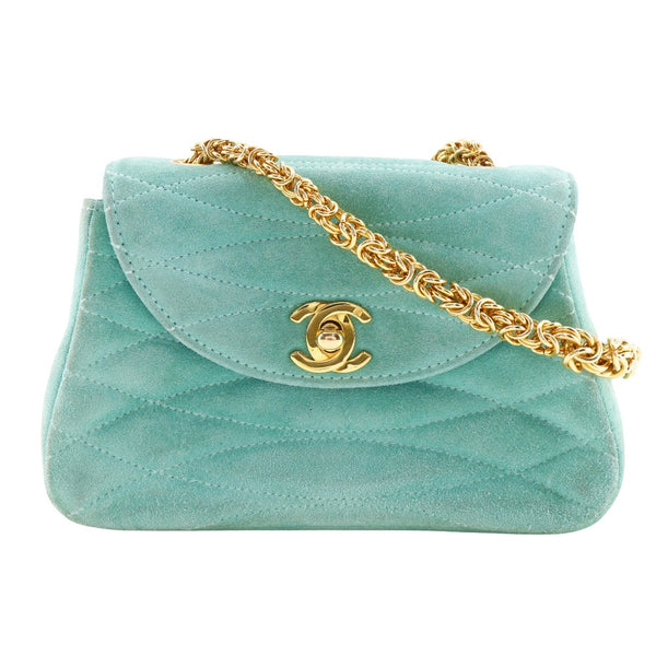 [CHANEL] Bolso de mano con cadena Chanel.