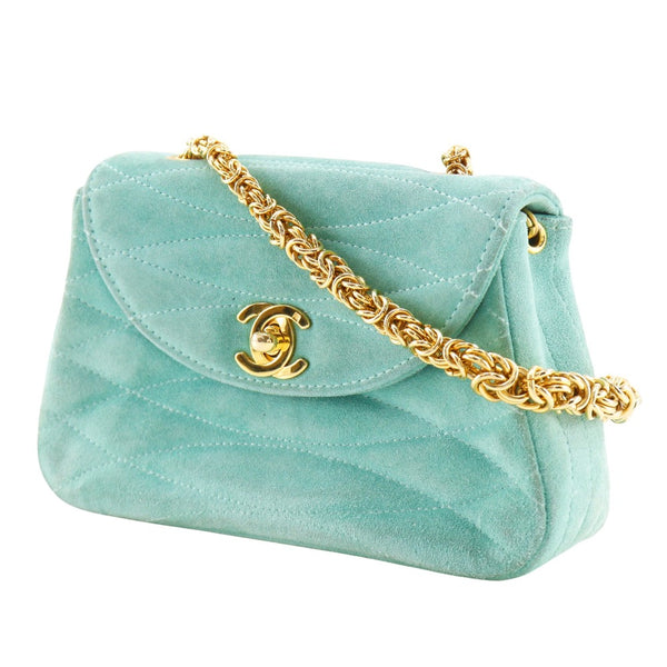 [CHANEL] Bolso de mano con cadena Chanel.