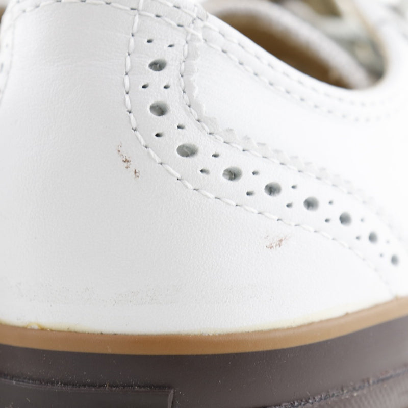 [Converse] Converse 
 Todas las zapatillas de deporte de estrellas 
 Medallion Low Cut 1R548 Leather White All Star Men's A-Rank
