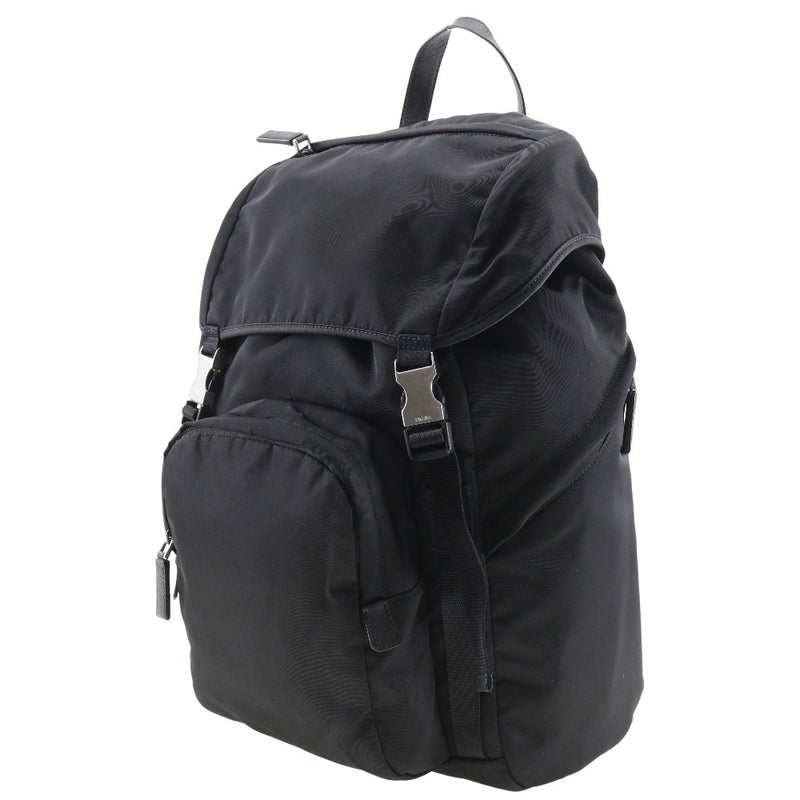 [Prada]PRADA Backpack・ DAYPACK 2VZ135 NYLON NEO NERO肩部手提包2Way A4襟翼中性A级