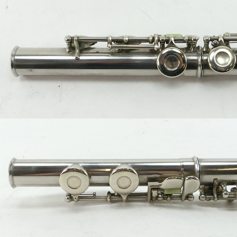 Flute wind instrument MADE FOR T.TACHIYA by K.muramato & M.Fujiwara 1959 Flute Unisex