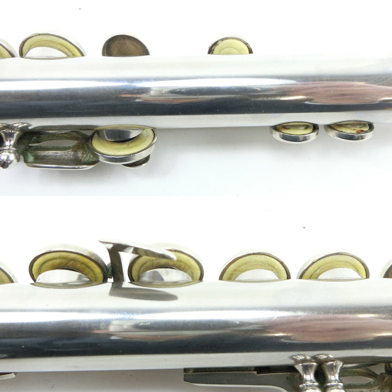 Flute wind instrument MADE FOR T.TACHIYA by K.muramato & M.Fujiwara 1959 Flute Unisex